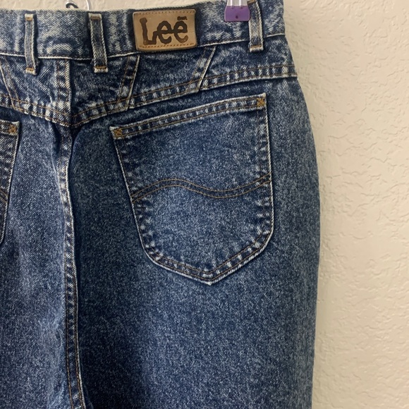 Vintage Lee Relaxed Tapered Ankle Jeans - Picture 5 of 11